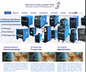 AL-Tuwaijri.com(Altuwaijri Industrial Equipment Company) Screenshot