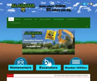 AL811.com(Alabama 811) Screenshot