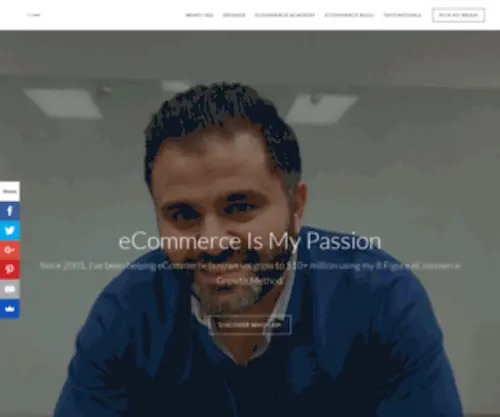 Alaahassan.com(The Most Passionate eCommerce Coach & Advisor) Screenshot