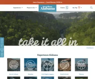Alabama.travel(Alabama's Official Travel Guide) Screenshot