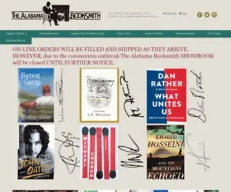 Alabamabooksmith.com(The Alabama Booksmith) Screenshot