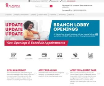 Alabamacu.com(ACU Home) Screenshot