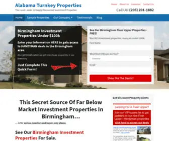 Alabamaturnkeyproperties.com(Fixer Upper Deals Birmingham) Screenshot