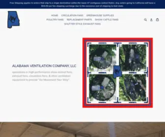 Alabamaventilationcompany.com(Alabama Ventilation Company) Screenshot