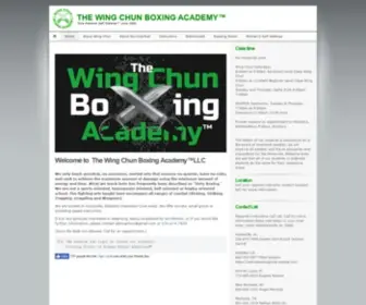 Alabamawingchun.com(The Wing Chun Boxing Academy™LLC Our focus) Screenshot