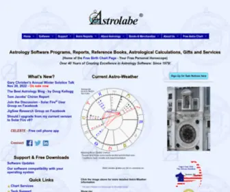 Alabe.com(Astrology Software) Screenshot