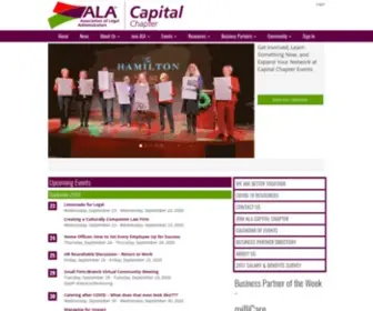 Alacapchap.org(ALA Capital Chapter) Screenshot