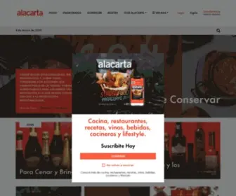 Alacarta.com.py(Revista Alacarta) Screenshot