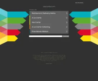 Alacarte.com(alacarte) Screenshot