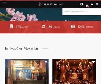 Alacationline.com(ALAÇATI ONLINE) Screenshot