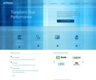 Alacergroup.com(Transform Your Performance The Alacer Group) Screenshot