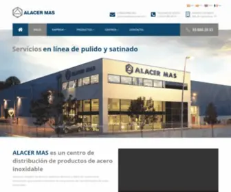 Alacermas.com(Acero Inoxidable Aluminio Suministros industriales Alacermas) Screenshot