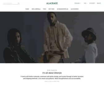 Alacrage.com(Alacrage-Best Men's clothing) Screenshot