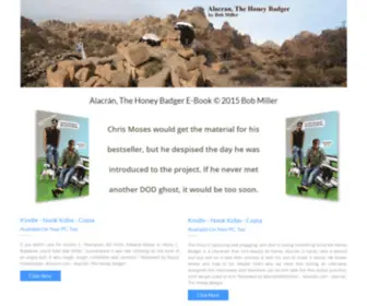 Alacranthehoneybadger.com(Alacrán) Screenshot