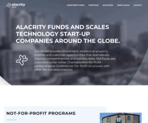 Alacrity.co(Alacrity) Screenshot