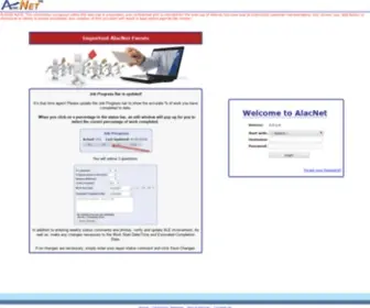 Alacrity.net(AlacNet2 Working System) Screenshot