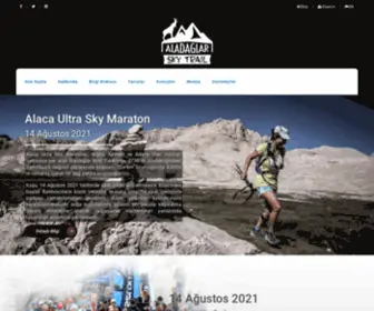 Aladaglarskytrail.com(Aladağlar Sky Trail) Screenshot