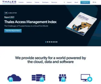 Aladdin.com(Cloud Protection & Licensing Solutions) Screenshot