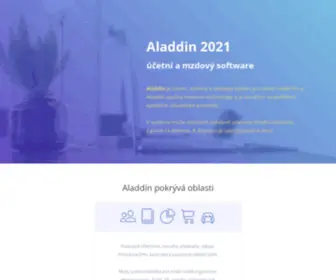 Aladdin.cz(účetní a mzdový software) Screenshot