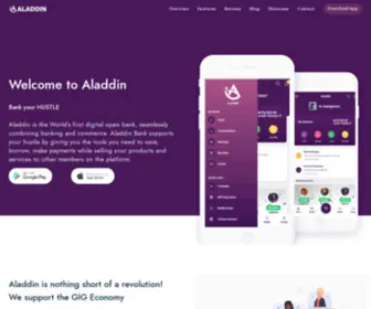 Aladdin.ng(The bank that makes your wishes come true) Screenshot