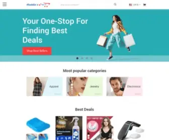 Aladdinscart.com(Online Store With Free Shipping) Screenshot