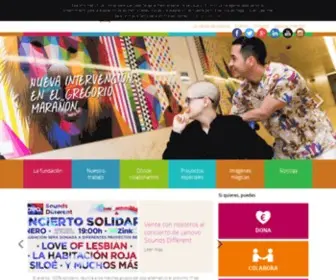 Aladina.org(Fundación) Screenshot