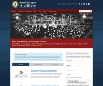 Alaforveterans.org(American Legion Auxiliary) Screenshot