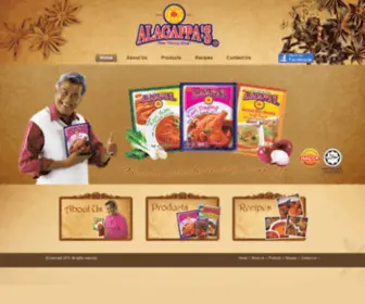 Alagappas.com.my(Alagappas) Screenshot