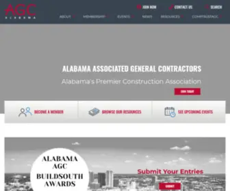 Alagc.org(Alabama AGC) Screenshot