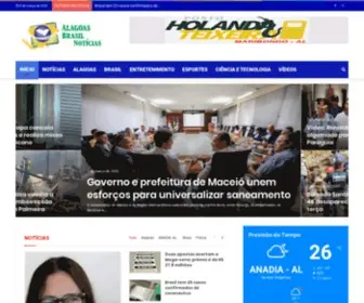 Alagoasbrasilnoticias.com.br(Início) Screenshot