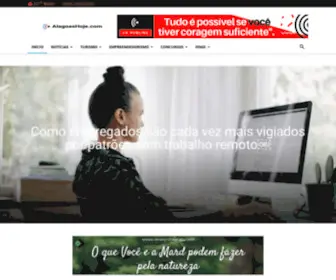 Alagoashoje.com(Alagoas Hoje) Screenshot