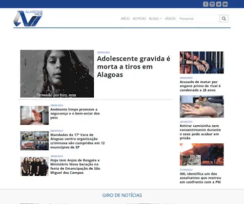 Alagoasweb.com(Acidente de Trânsito) Screenshot