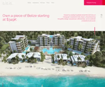 Alaiabelize.com(Alaia Belize ) Screenshot