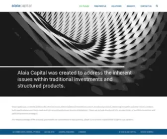 Alaiacapital.com(Alaia Capital) Screenshot