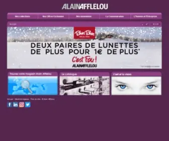 Alainafflelou.be(Belgique) Screenshot