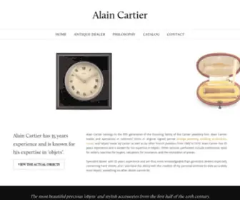 Alaincartier.com(Precious objets from the first half of the 20th century) Screenshot
