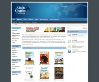 Alaincharles.com(Alain Charles Publishing) Screenshot