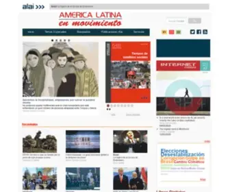 Alainet.org(América) Screenshot