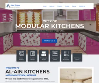 Alainkitchens.in(Al-Ain Kitchens) Screenshot