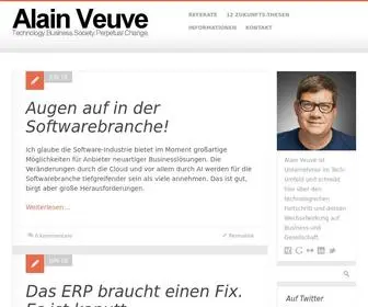 Alainveuve.ch(Digital Transformation Blog) Screenshot