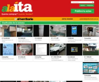 Alaita.com.ar(Clasificados El Territorio) Screenshot