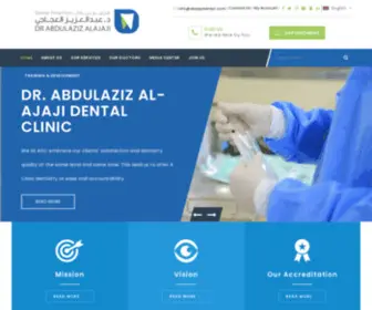 Alajajidental.com(Al Ajaji Polyclinic) Screenshot