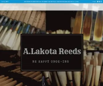 Alakotareeds.com(Aaron Lakota) Screenshot