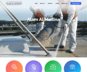 Alamalmadinauae.com(Alam Al Madina) Screenshot