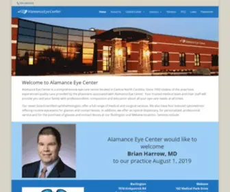 Alamanceeye.com(Alamance Eye Center) Screenshot