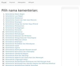 Alamat-Kantor-Pemerintah.com(Alamat Kantor Pemerintah) Screenshot