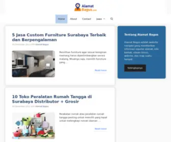 Alamatbagus.com(Alamat Bagus) Screenshot