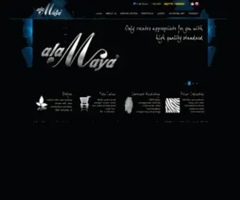 Alamaya.com(Bali Web Design & Bali Web Development) Screenshot
