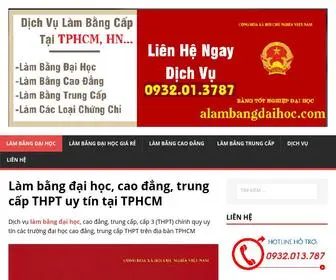 Alambangdaihoc.com(Làm) Screenshot