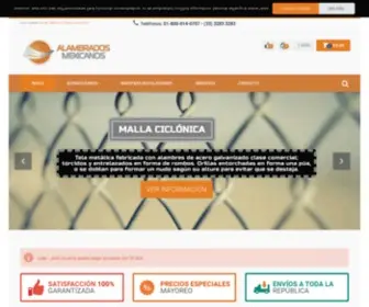 Alambradosmexicanos.com.mx(Alambrados Mexicanos) Screenshot